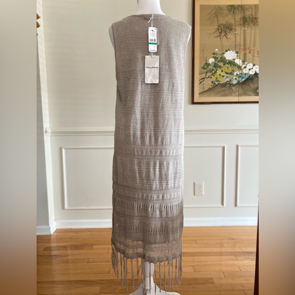 Tommy Bahama Cedar Pointelle Linen Dress | sz Large | New with Tags - Picture 5 of 15